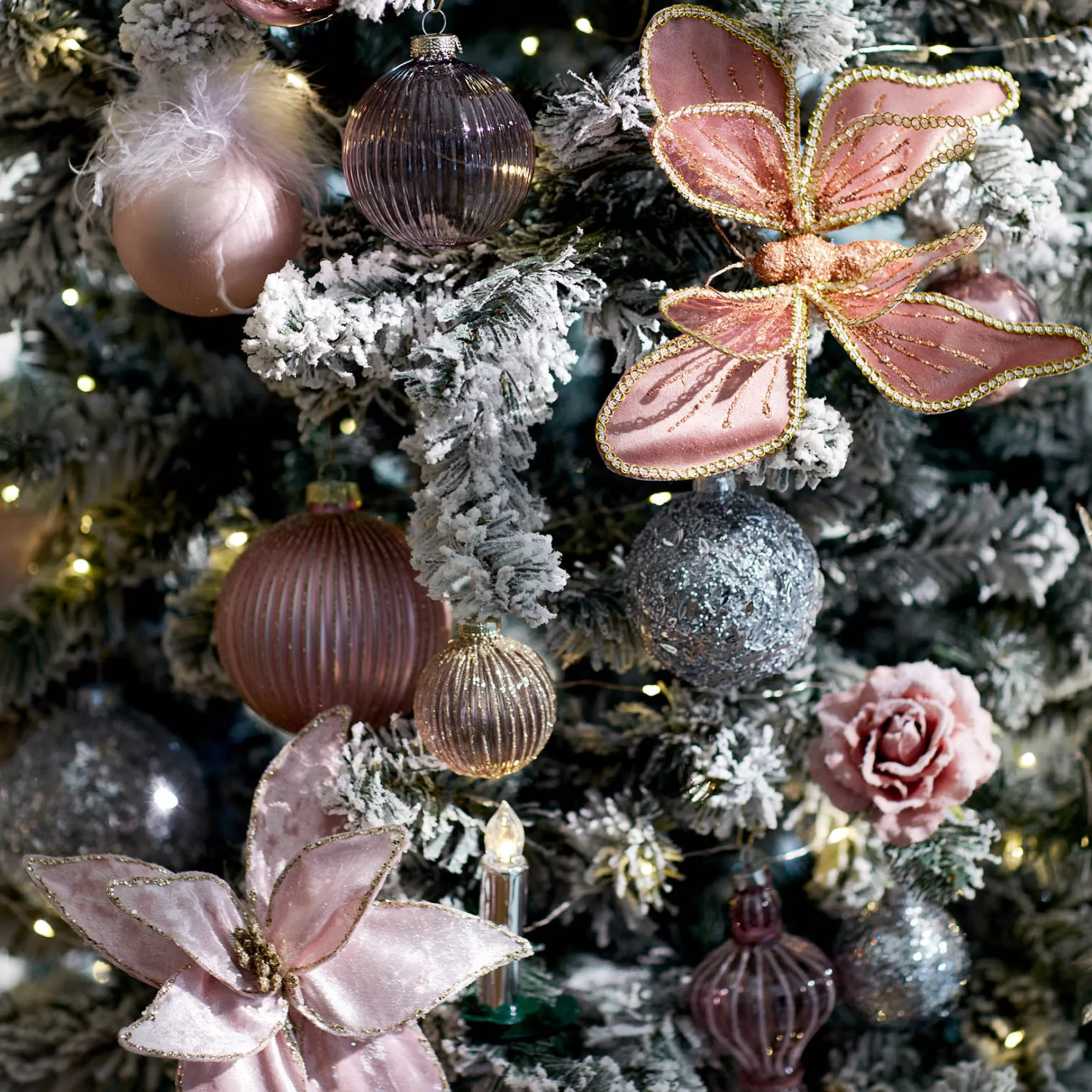 Depot Boule De Noël En Verre Granules A Paillettes