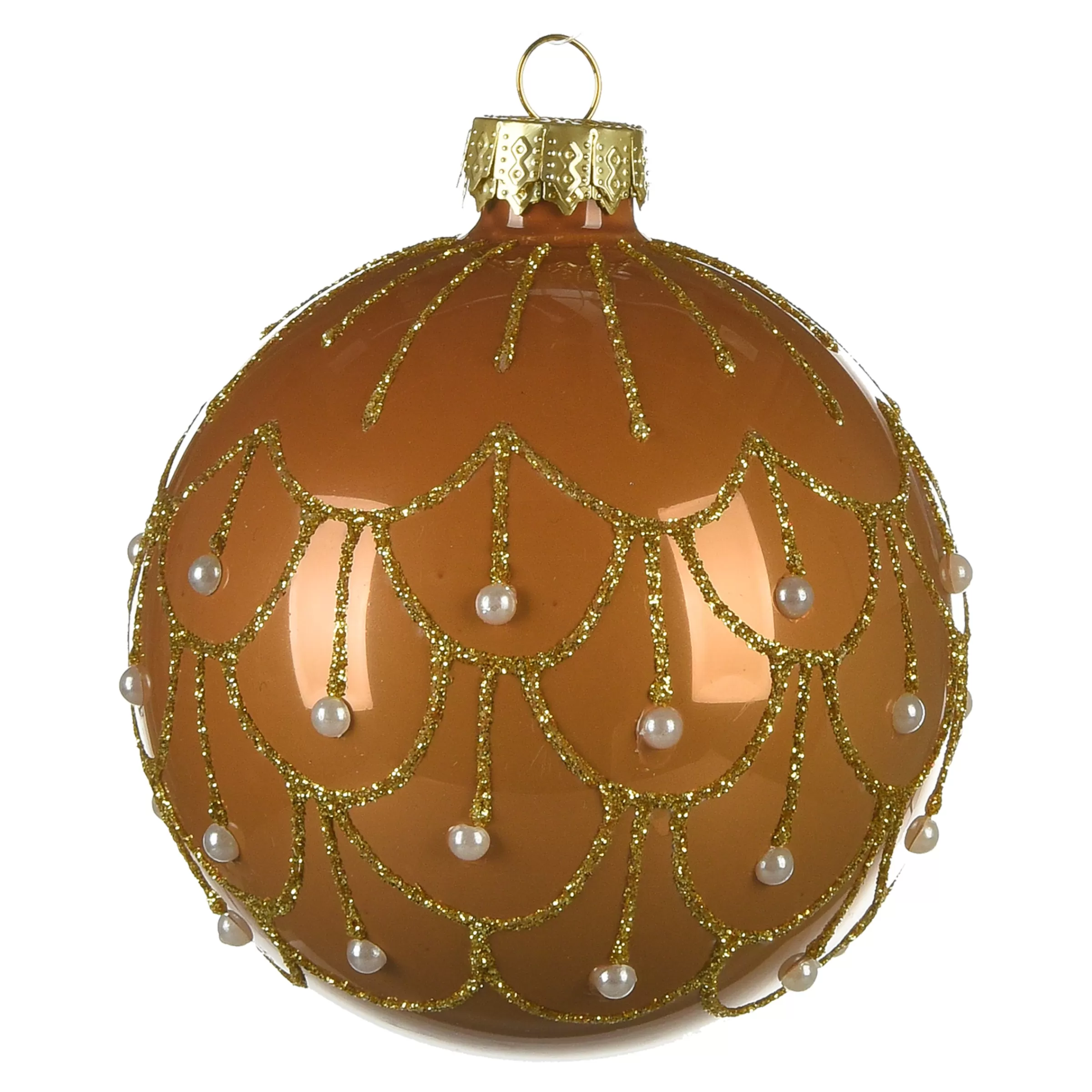 Depot Boule De Noël En Verre Vintage Glam