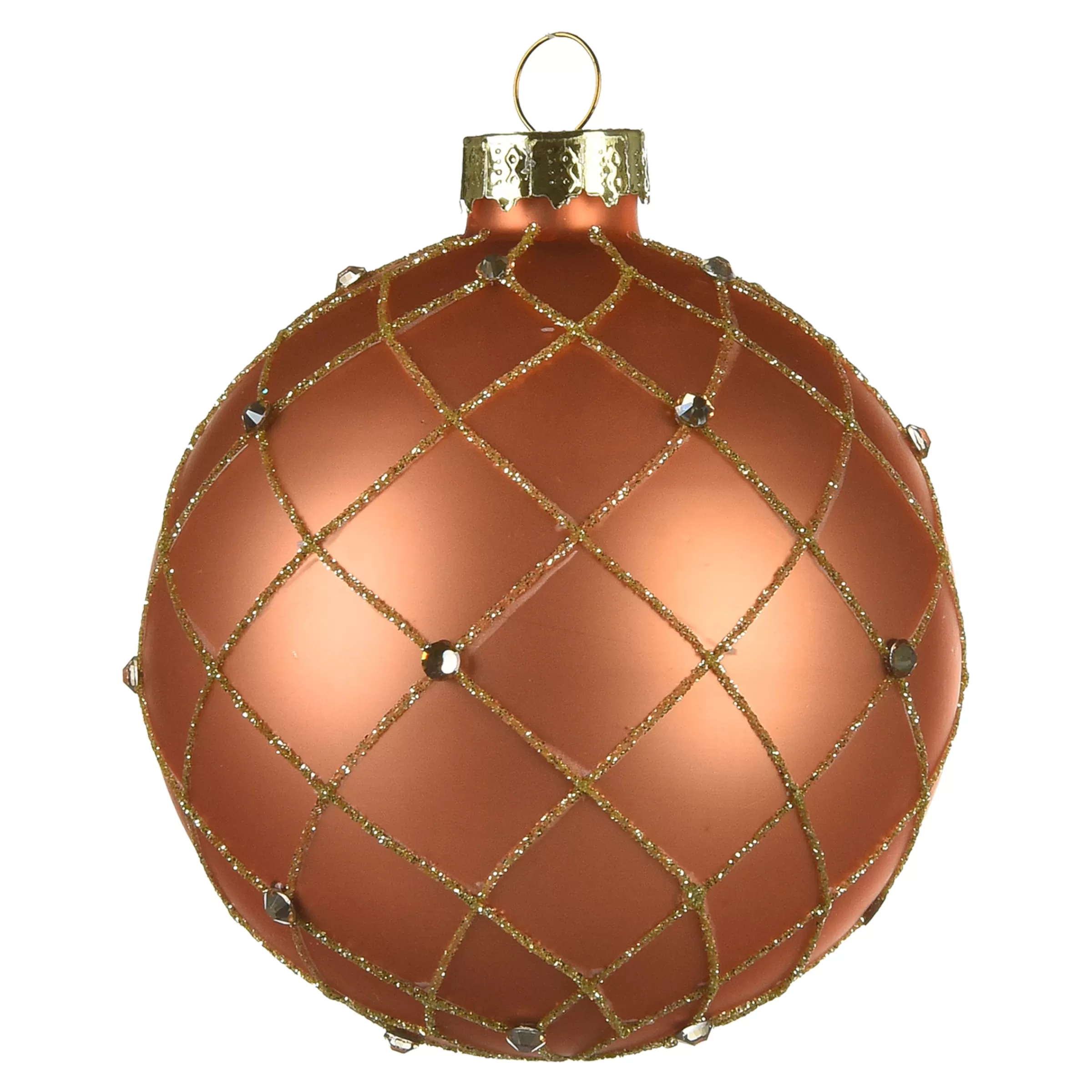 Depot Boule De Noël En Verre Vintage Glam