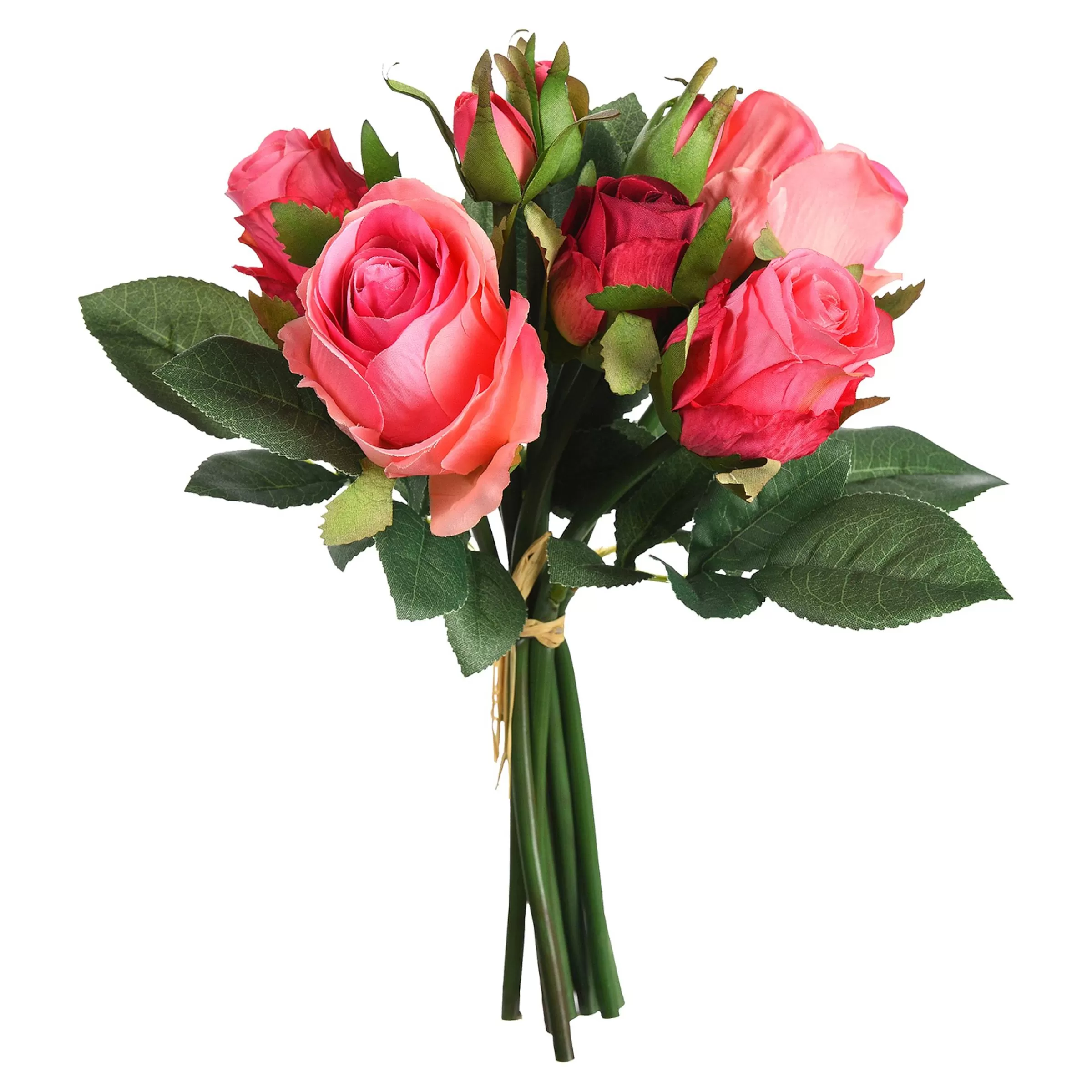 Depot Bouquet De Fleurs Artificielles Roses Cheap