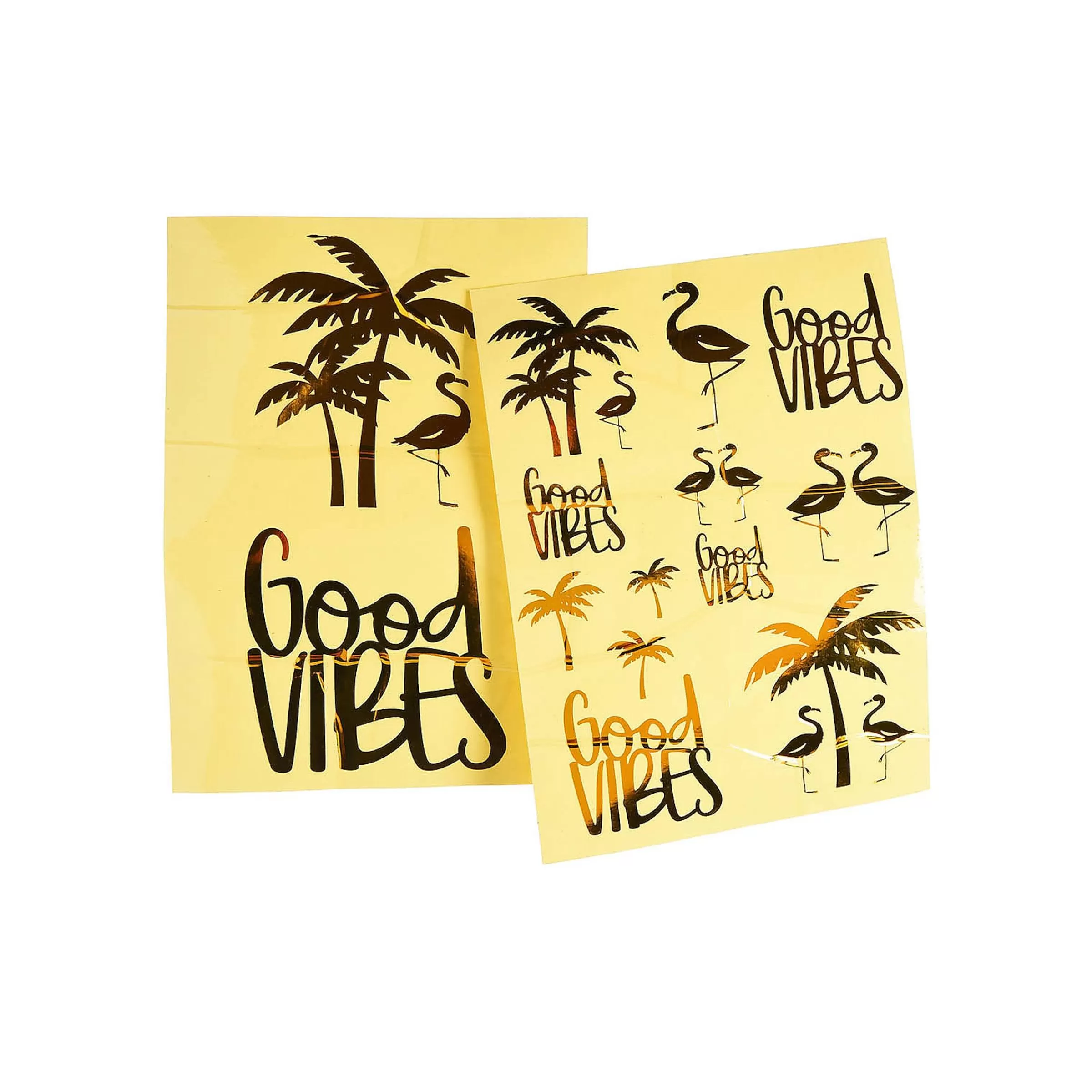 Depot Feuilles D'Autocollants Good Vibes Store