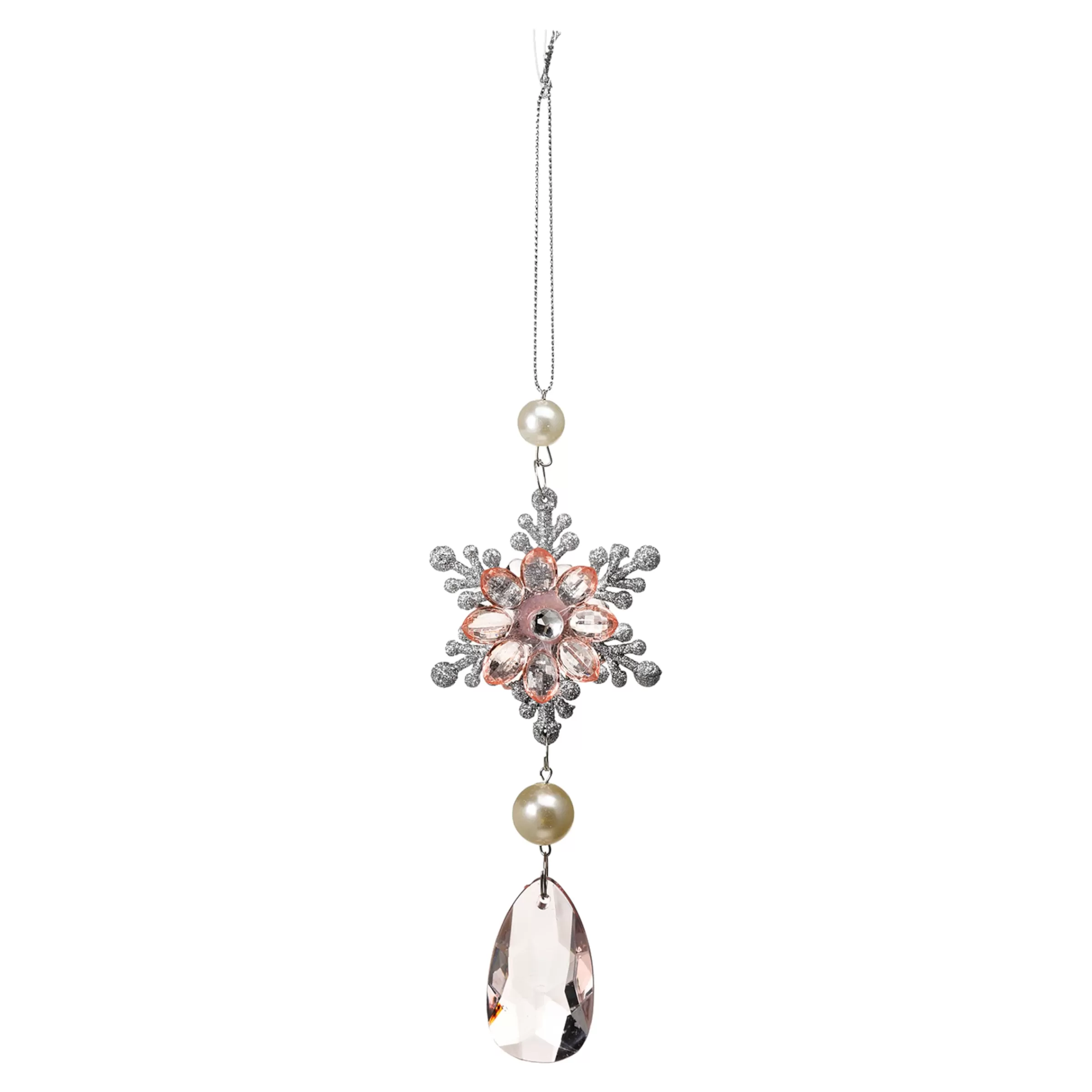 Depot Pendentif Décoratif Flocon De Neige Goutte D'Eau