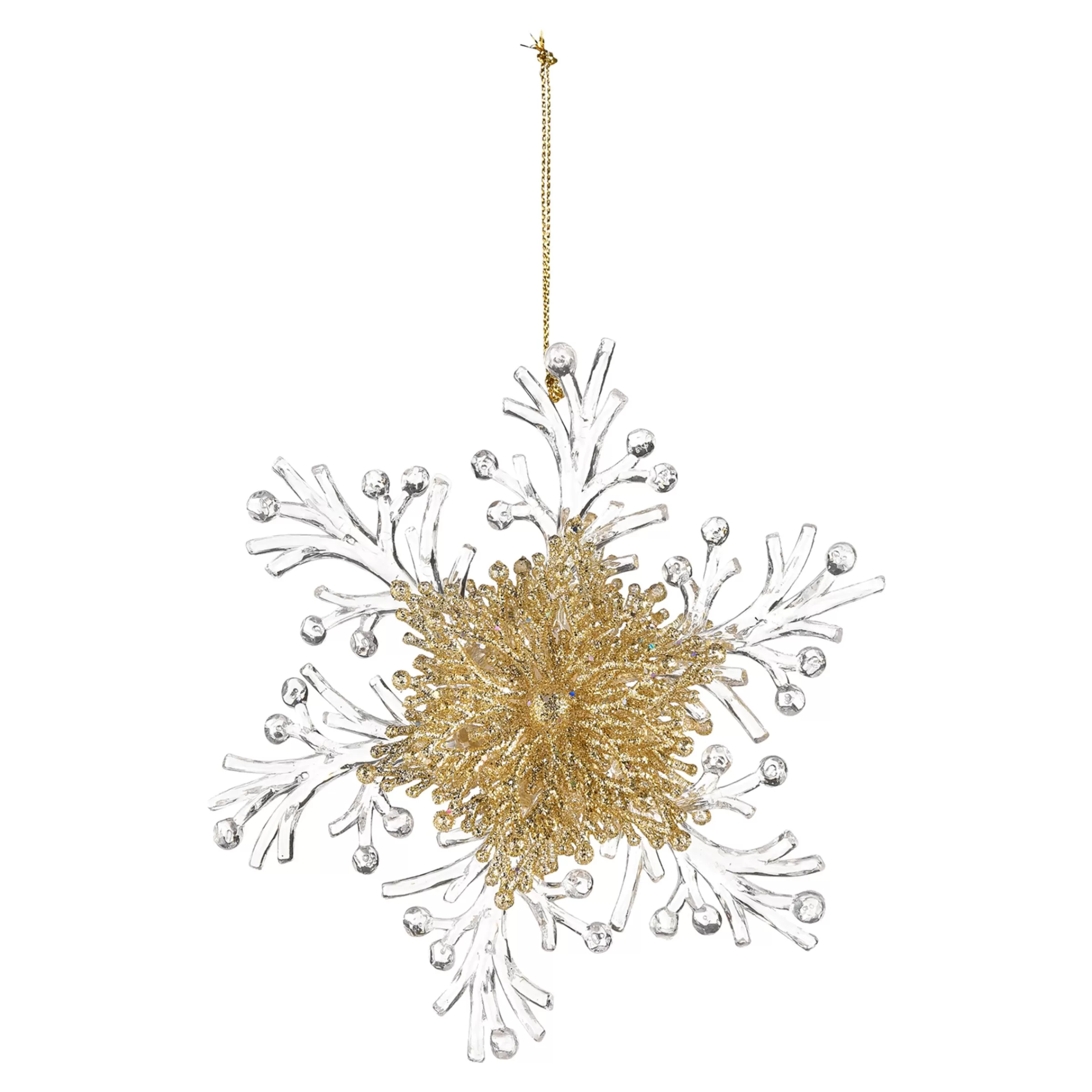 Depot Pendentif Deco Flocon De Neige