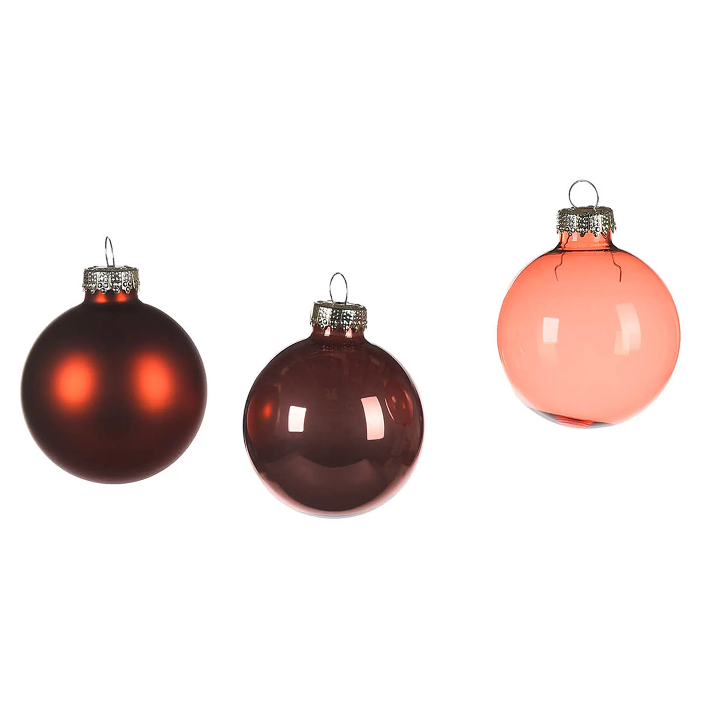 Depot Set De Boules De Noël En Verre