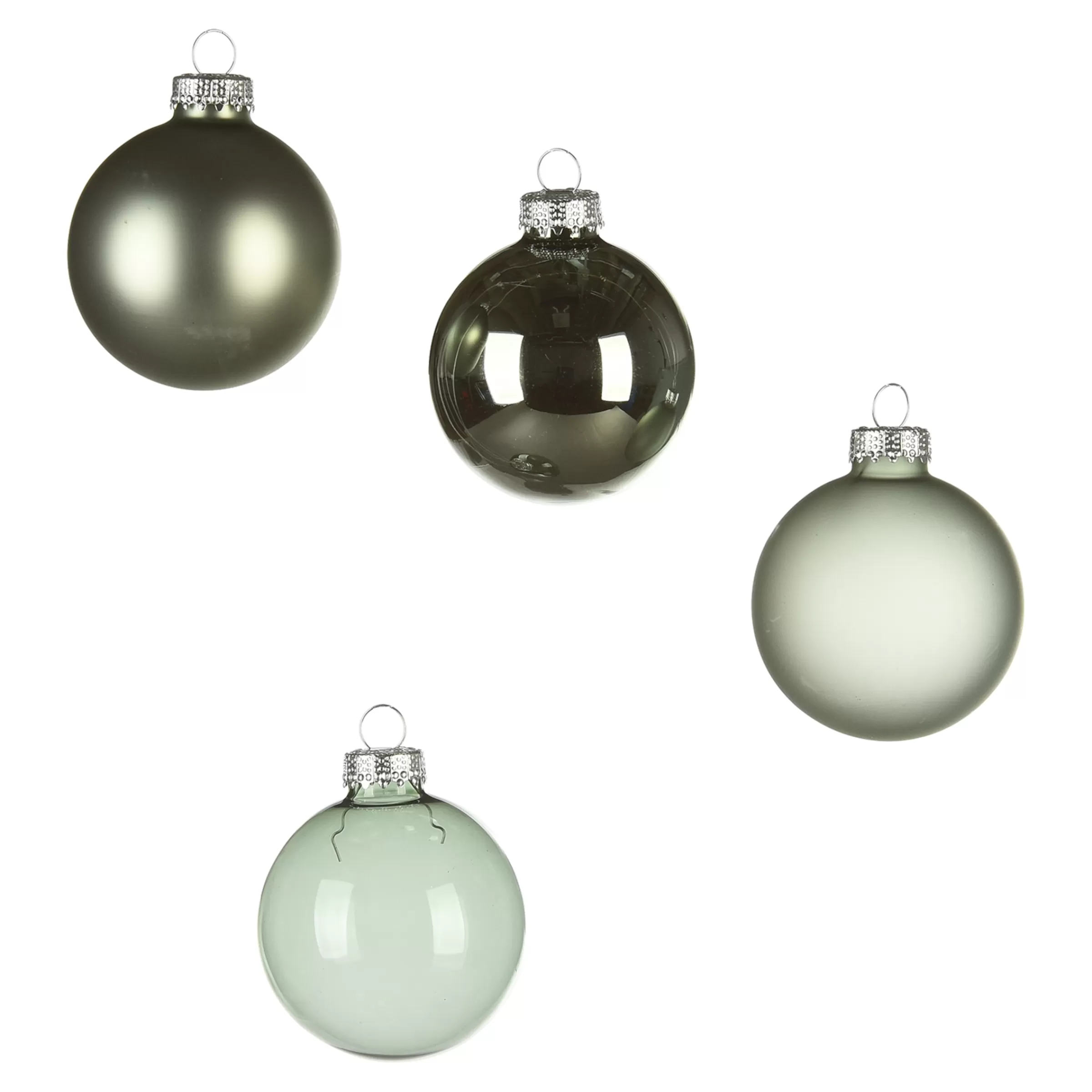 Depot Set De Boules De Noël En Verre