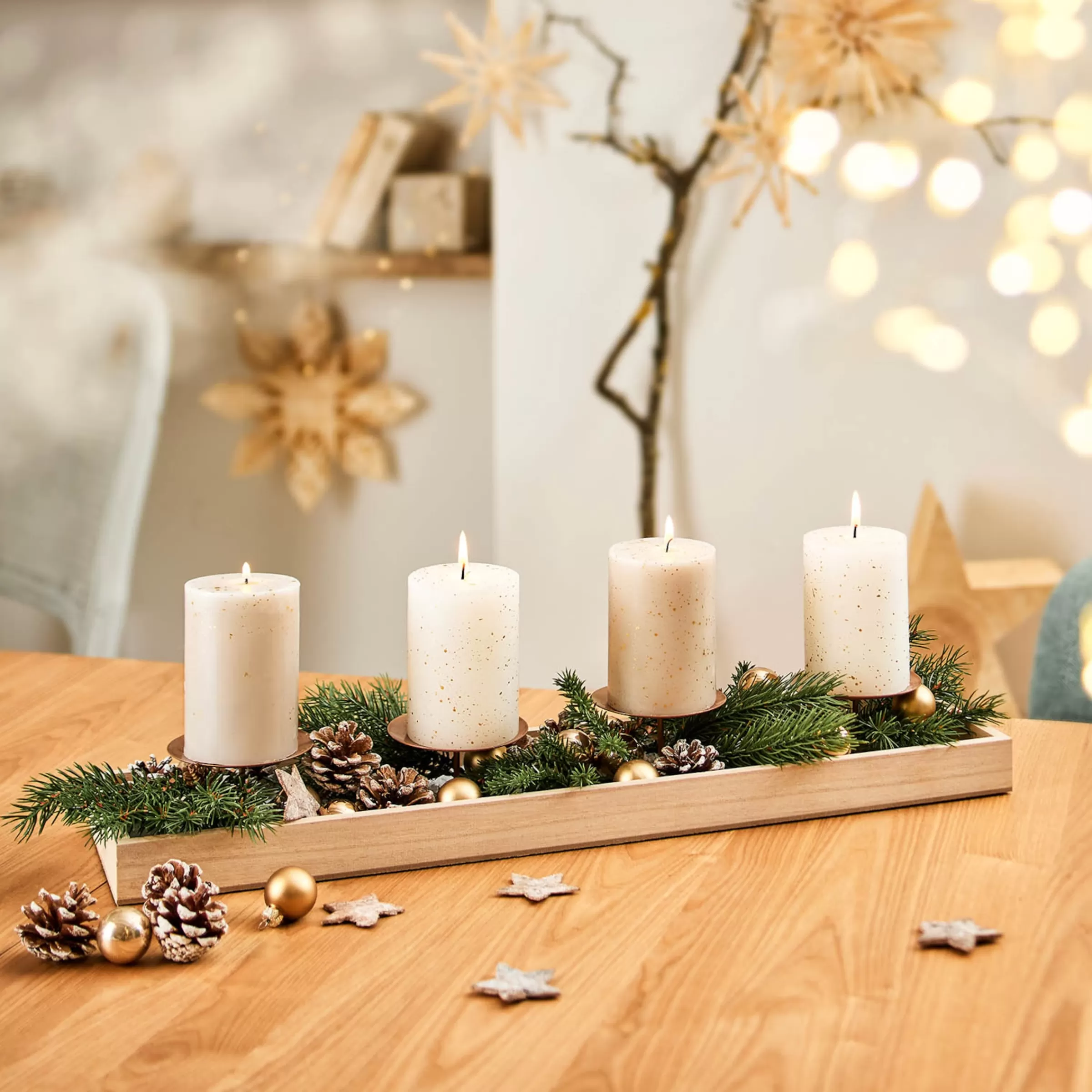Depot Set De Couronne De L'Avent Décorative Christmas Glam