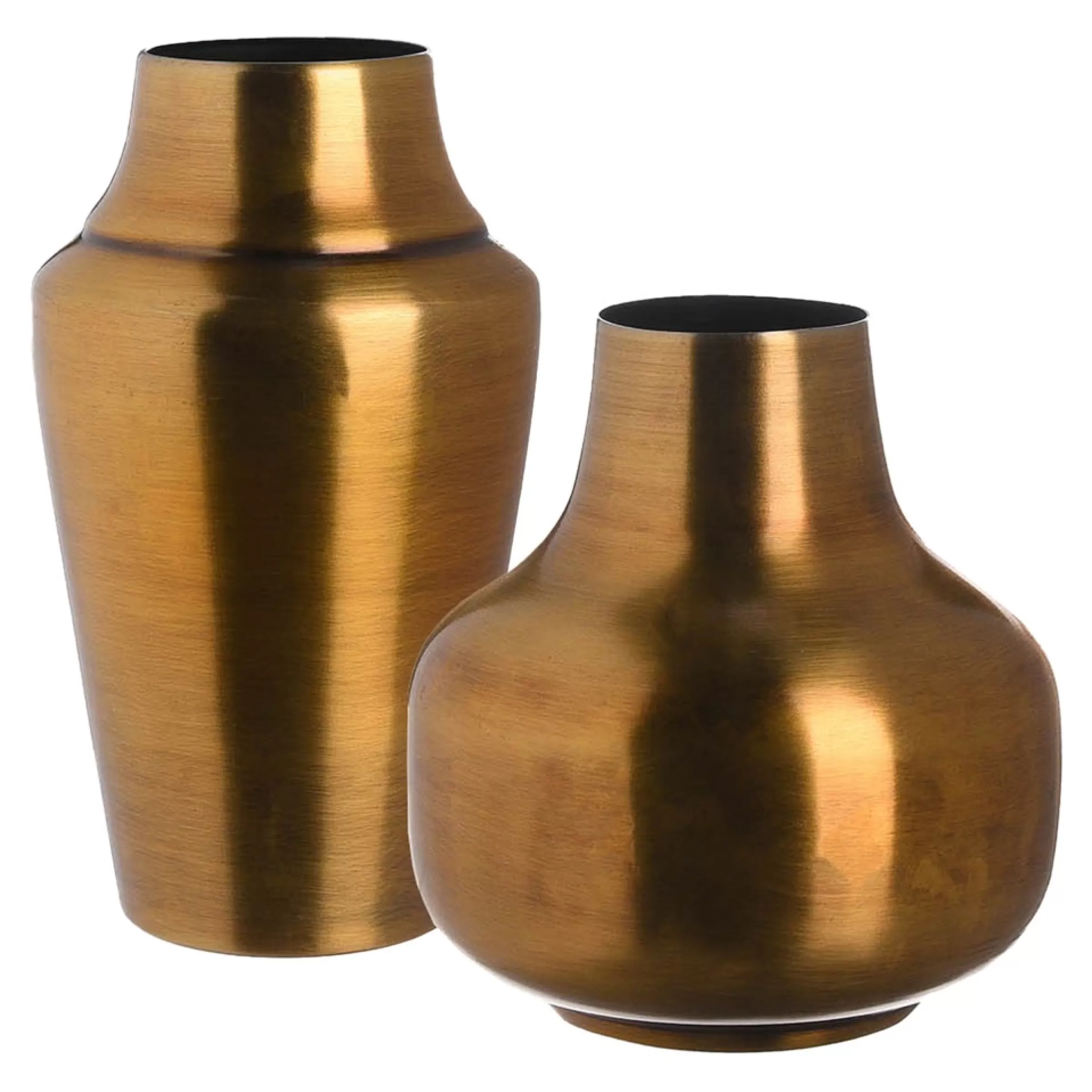 Depot Set De Vases Metalliques Shop