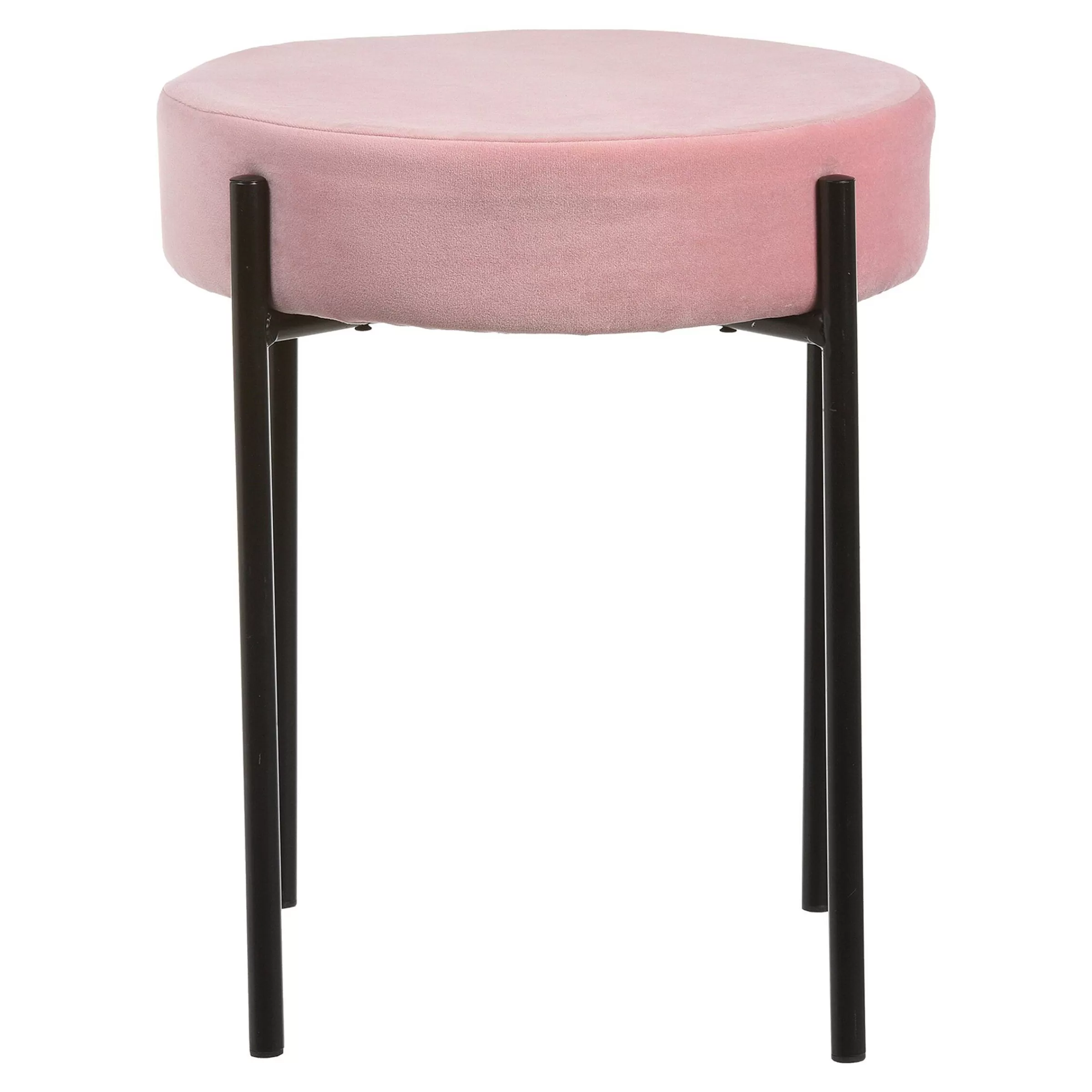 Depot Tabouret En Velours Ilka Shop